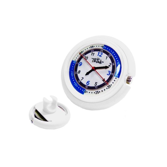NEW! Nurse Medical Stethoscope Clip Watch White - Picture 1 of 1